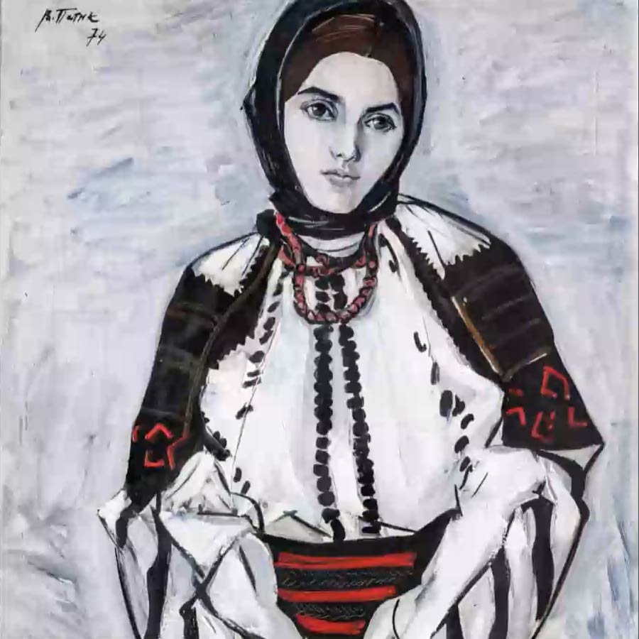 Oksana (Portrait of Iryna Volytska)