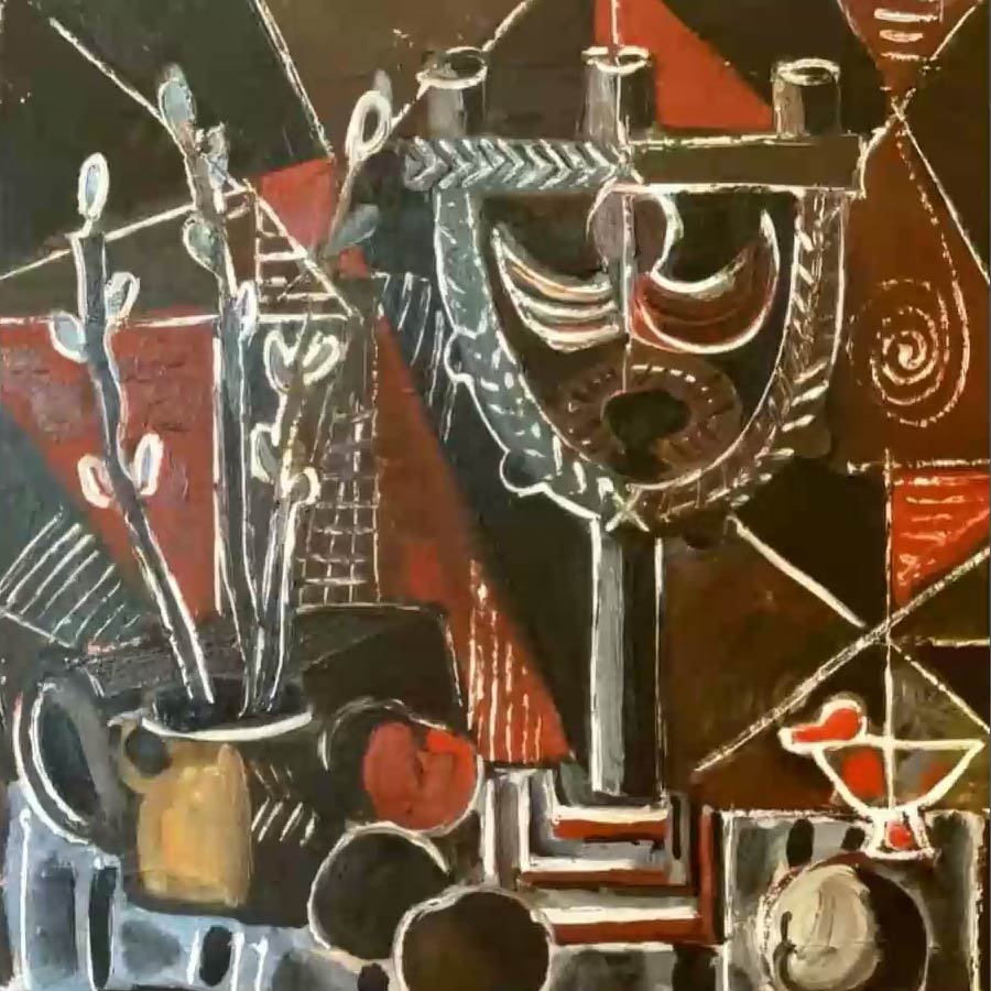 Still Life with Candlestick